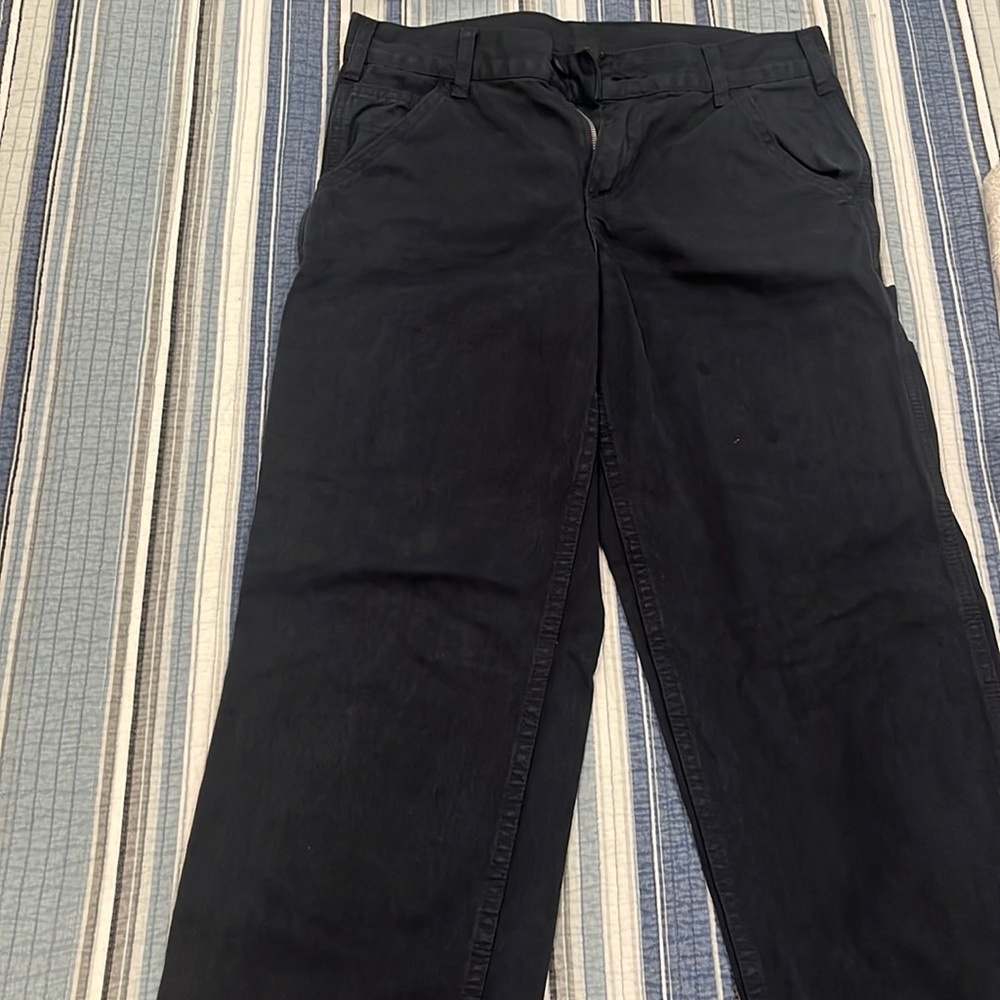 BRANDY MELVILLE dark navy blue trouser pants